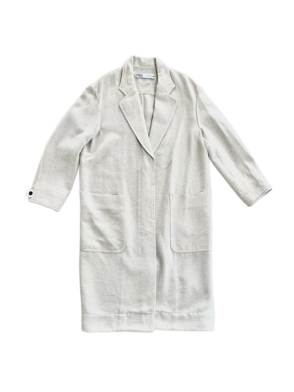 NWOT Zara Fall/Spring Beige Cotton Trench  - Size XS